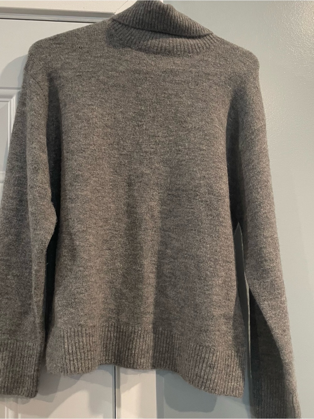 Zara Grey Pull over Turtleneck Sweater Size 13/14